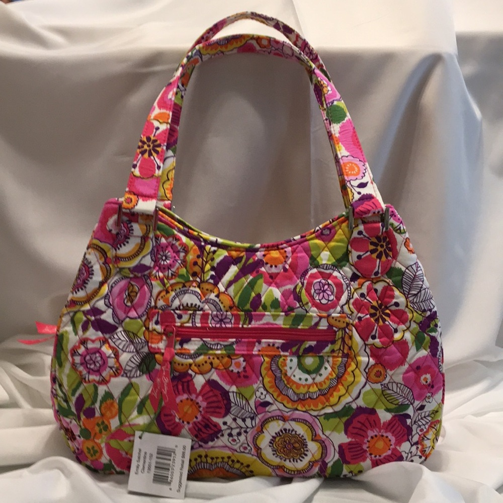 Vera Bradley Emily Satchel Clementine NWT